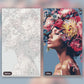 One with Nature paint by numbers kit, before and after