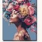 One with Nature paint by numbers kit on stretched canvas