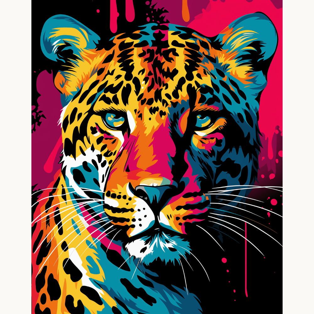Panthera Eyes Premium Collection Canvas Art Kit