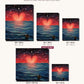 Passionate Tides canvas sizes from 12 x 12 to 23.5 x 23.5 inches