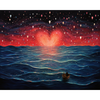 Passionate Tides Painting by Numbers Kit