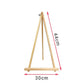 Easel dimensions: 44 cm tall, 30 cm ledge