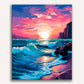 Blushing Waters Painting by Numbers Premium Kit