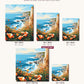 Poppy Paradise canvas sizes from 12 x 12 to 23.5 x 23.5 inches