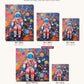 Prismatic Spacewalker canvas sizes from 12 x 12 to 23.5 x 23.5 inches