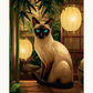 Quiet Siamese Premium Collection Canvas Art Kit