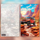 Red Earth Odyssey paint by numbers kit, before and after