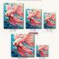 Regal Betta Fish canvas sizes from 12 x 12 to 23.5 x 23.5 inches