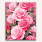 Rosy Elegance Painting by Numbers Premium Kit