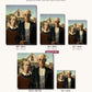 Rural Couple canvas sizes from 12 x 12 to 23.5 x 23.5 inches
