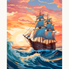 Sailing into the Sunset Art Painting Kit