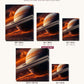 Saturn Planet canvas sizes from 12 x 12 to 23.5 x 23.5 inches