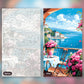 Seaside Bloom View paint by numbers kit, before and after
