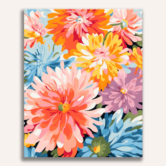 Sensational Bloom Painting by Numbers Kit