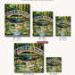 Series of Water Lillies canvas sizes from 12 x 12 to 23.5 x 23.5 inches
