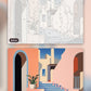 Shadows of the Aegean paint by numbers kit, before and after