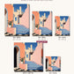 Shadows of the Aegean canvas sizes from 12 x 12 to 23.5 x 23.5 inches