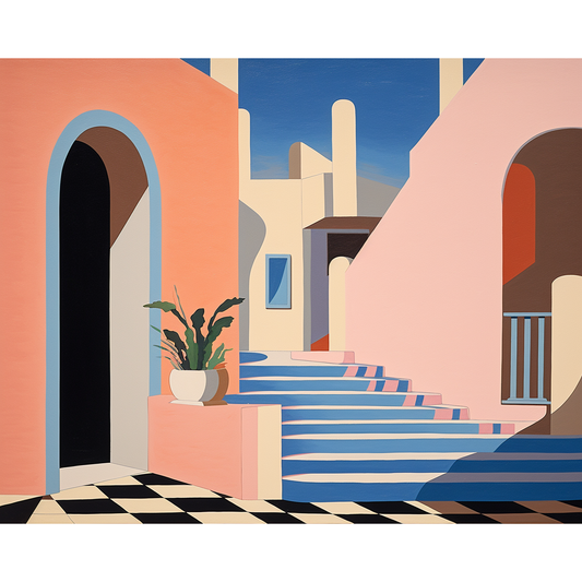 Shadows of the Aegean - Paint by Numbers
