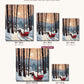 Sleigh Through the Pines canvas sizes from 12 x 12 to 23.5 x 23.5 inches