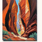 Slot Canyon Light Beams paint by numbers kit on stretched canvas