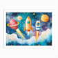 Space Rockets Painting by Numbers Premium Kit