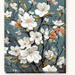Tapestry of Blossoms paint by numbers kit on stretched canvas
