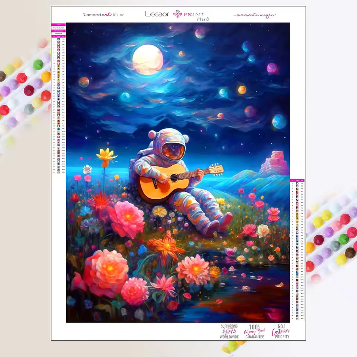 Stellar Garden Painting by Numbers Premium Kit
