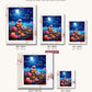 Stellar Garden canvas sizes from 12 x 12 to 23.5 x 23.5 inches