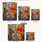 Parisian Boulevards canvas sizes from 12 x 12 to 23.5 x 23.5 inches