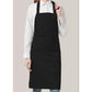 The apron seen from the side, neck strap adjusted