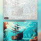 Sunken Mysteries paint by numbers kit, before and after