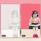 Sweetheart Soul paint by numbers kit, before and after