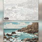 Symmetric Shores paint by numbers kit, before and after
