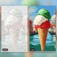 Italian Essence paint by numbers kit, before and after