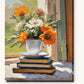 Tea and Wildflowers paint by numbers kit on stretched canvas