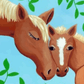 Tender Bond: Mother and Foal - Artistry By Numbers