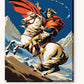 The Little Emperor paint by numbers kit on stretched canvas