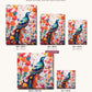 The Radiant Perch canvas sizes from 12 x 12 to 23.5 x 23.5 inches