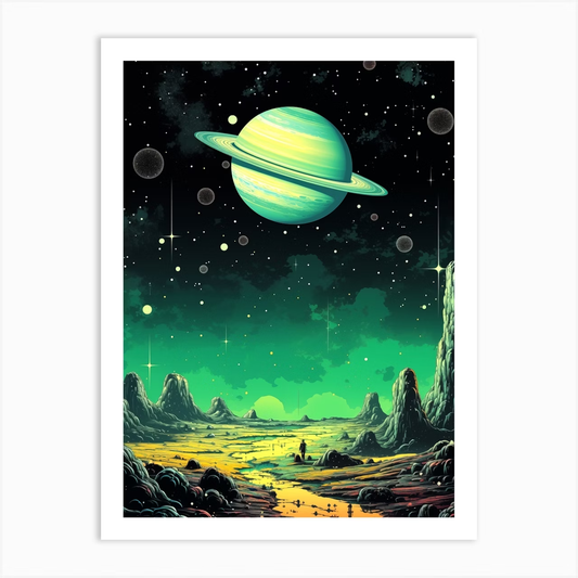 The Ringed Giant Painting by Numbers Kit