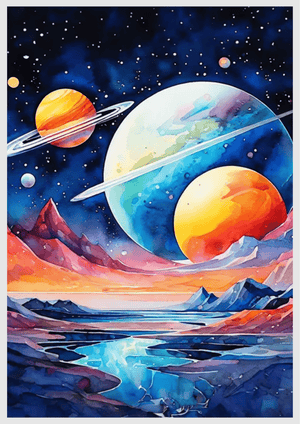 L'Immense Espace - Collection Exclusive Peinture par Numéros Ki