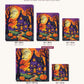 The Witch's Cottage canvas sizes from 12 x 12 to 23.5 x 23.5 inches