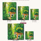 Tiger in the Jungle canvas sizes from 12 x 12 to 23.5 x 23.5 inches