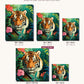 Tiger's Kingdom canvas sizes from 12 x 12 to 23.5 x 23.5 inches