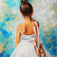 Tiny Dancing Angel Painting by Numbers Kit
