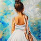 Tiny Dancing Angel Painting by Numbers Kit