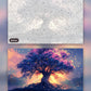 Tree of Life paint by numbers kit, before and after