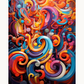 Twisting Colors Painting by Numbers Premium Kit
