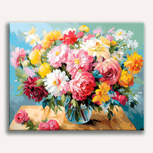 Blossom Still Life Painting by Numbers Kit