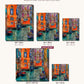 Canals of Venice canvas sizes from 12 x 12 to 23.5 x 23.5 inches