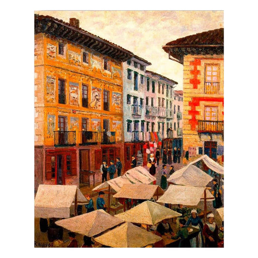 Il Mercato di Oria - Kit Dipingi con i Numeri